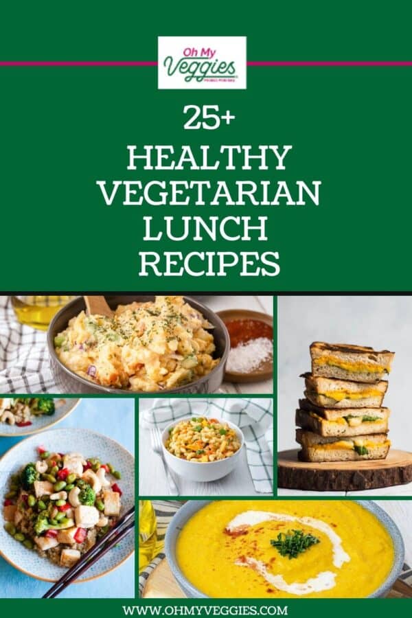 healthier vegetarian lunch recipes