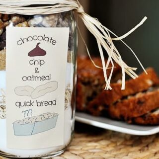 Image for Oatmeal Chocolate Chip Quick Bread {In a Jar!}