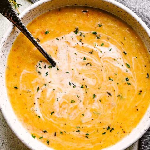 Image for Slow Cooker Vichyssoise Soup (Leek and Potato Soup)