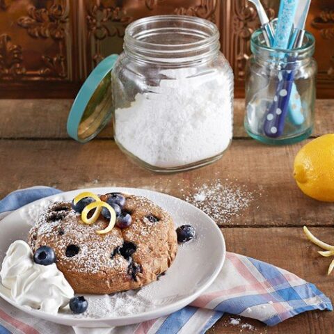 Image for Vegan Blueberry Lemon Cake 
