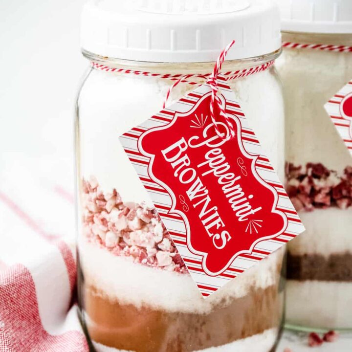 Image for Peppermint Brownie Mix in a Jar