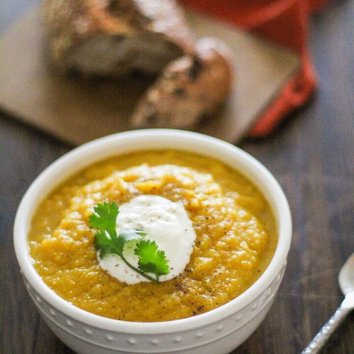 Image for Crock Pot Butternut Squash and Parsnip Soup