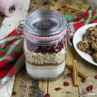 Image for Cranberry-Oatmeal Chocolate Chip Cookies in a Jar