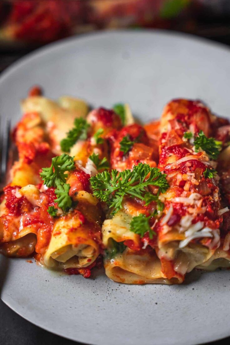 Vegan cannelloni scaled