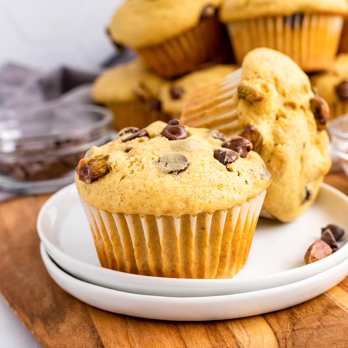 chocolate chip banana bread muffins