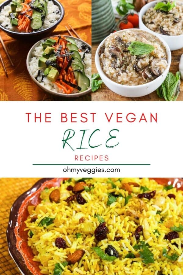 vegan rice recipes