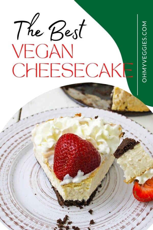 vegan cheesecake