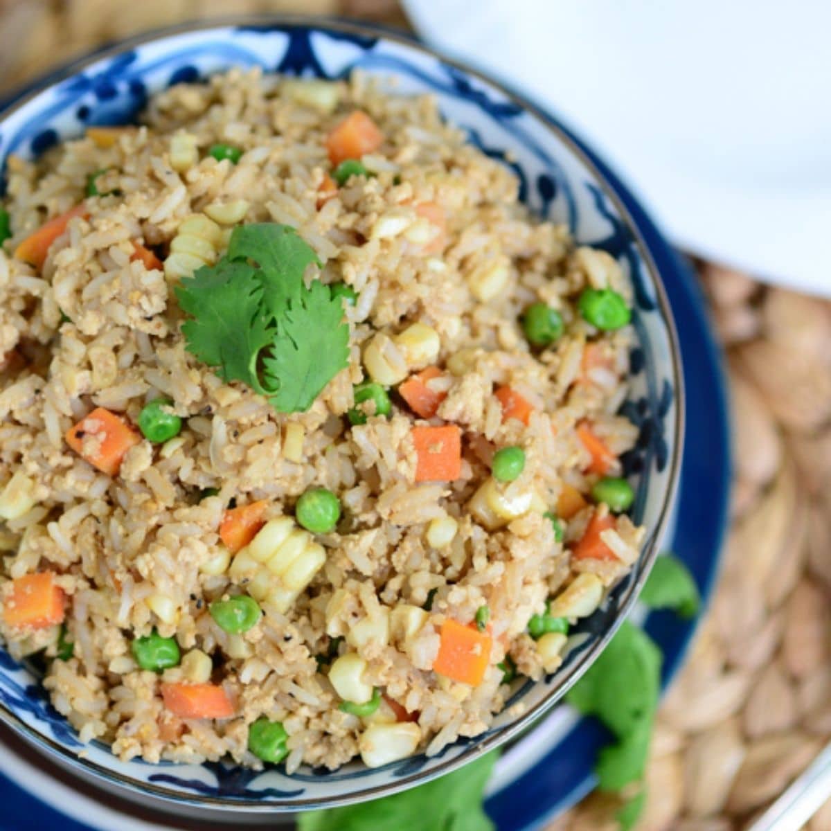 Vegan Fried Rice with Tofu