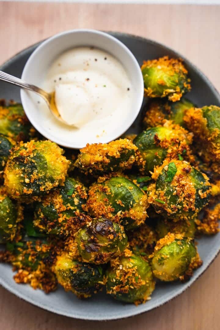 Breaded Brussels sprouts