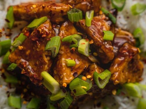 Crispy Teriyaki Tofu Oh My Veggies