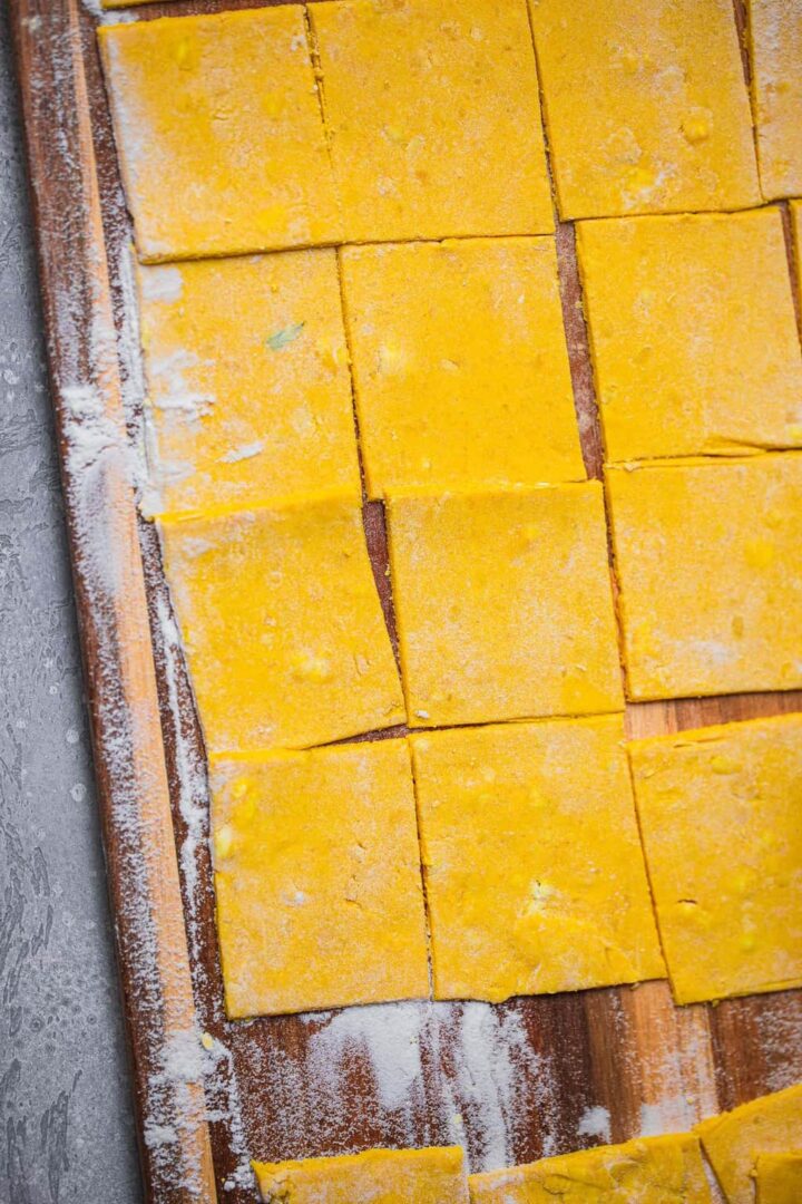 Homemade Ravioli With Tofu And Spinach - Oh My Veggies