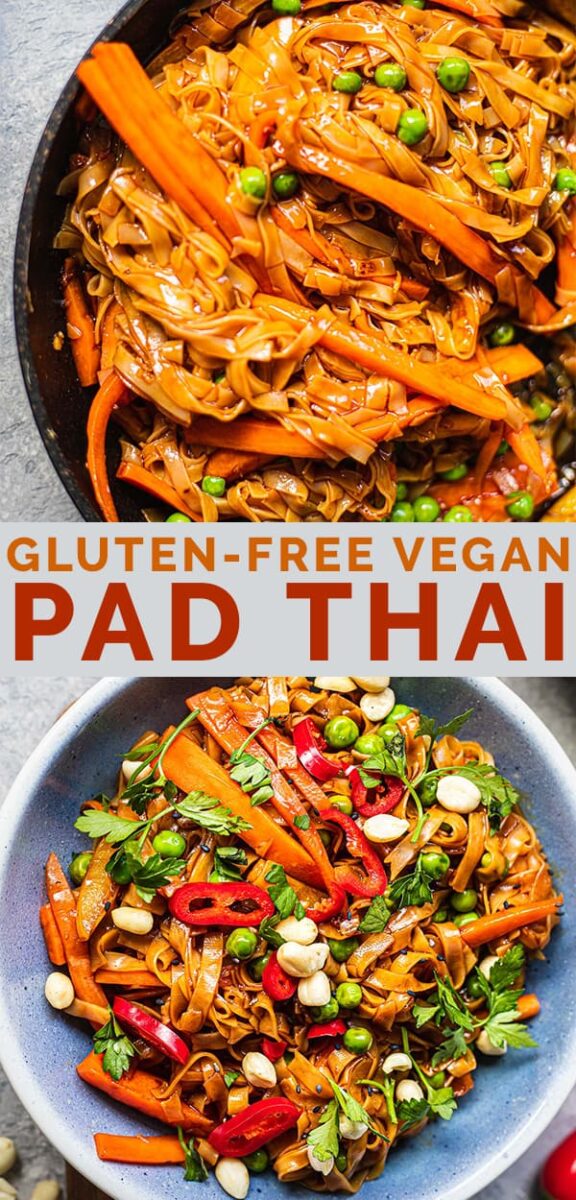 Gluten-free vegan Pad Thai 