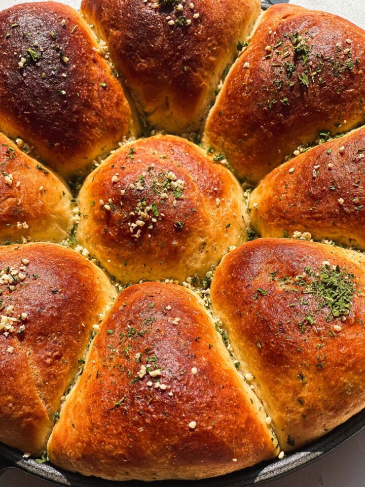 Olive oil skillet bread vegan