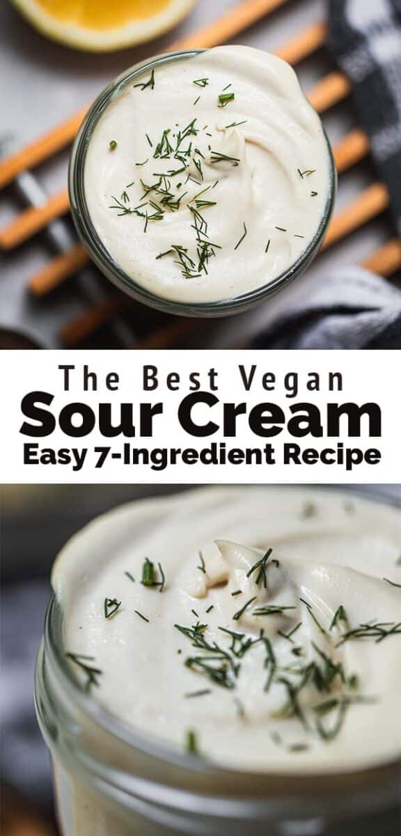 The best vegan sour cream