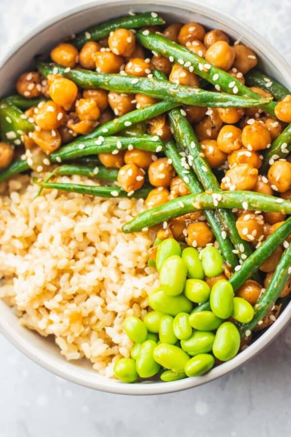 sweet and sour chickpeas