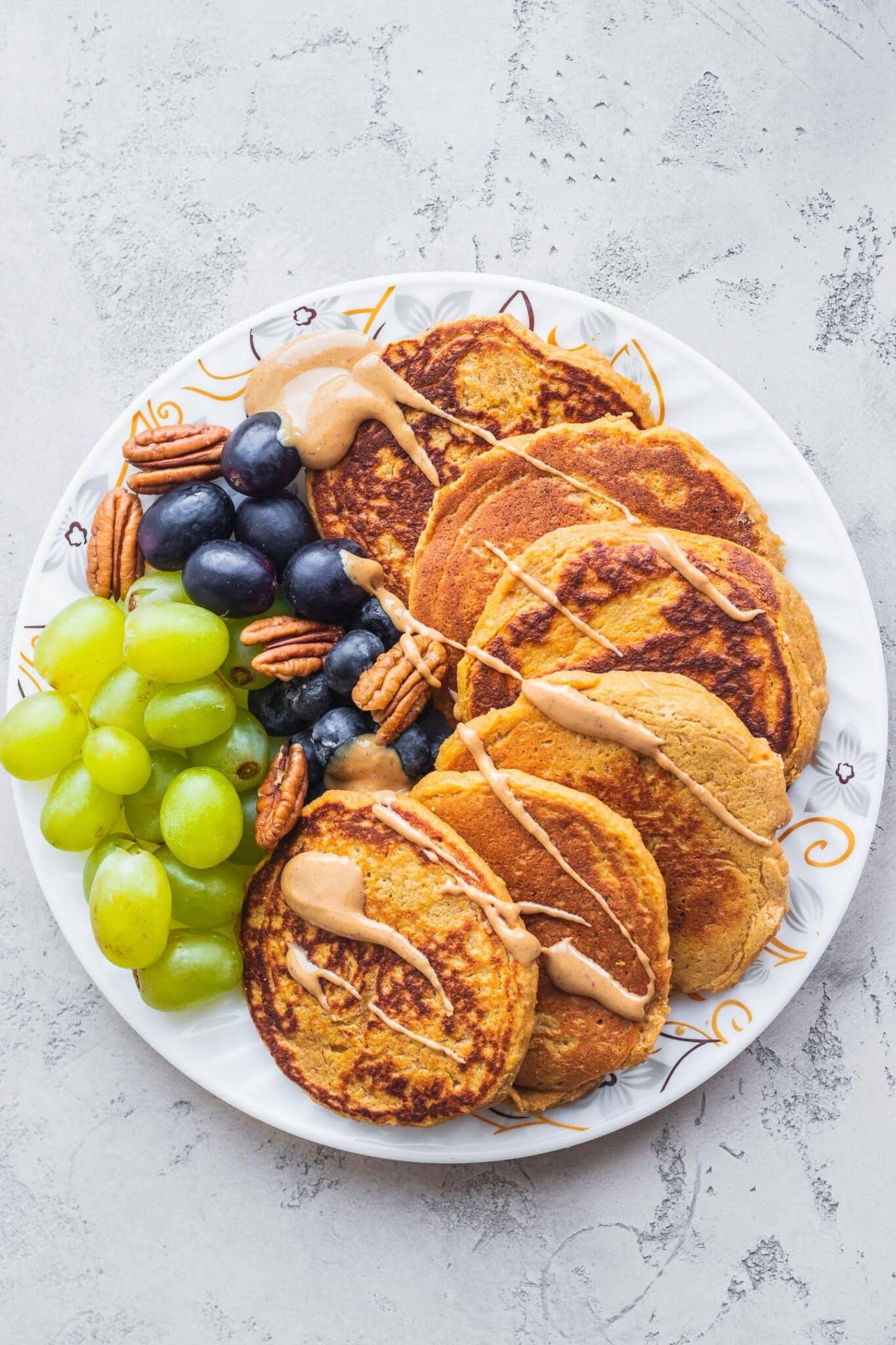 Vegan Sweet Potato Pancakes (Glutenfree) Oh My Veggies