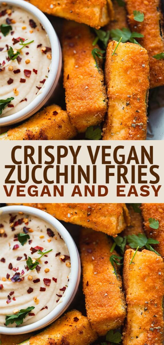Vegan zucchini fries recipe