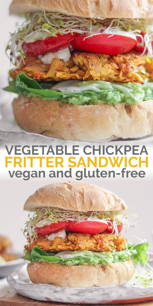 Vegan vegetable chickpea sandwich Pinterest