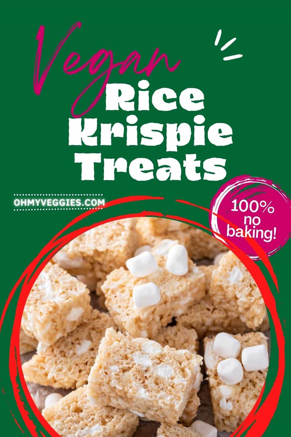 Vegan Rice Krispie Treats Oh My Veggies