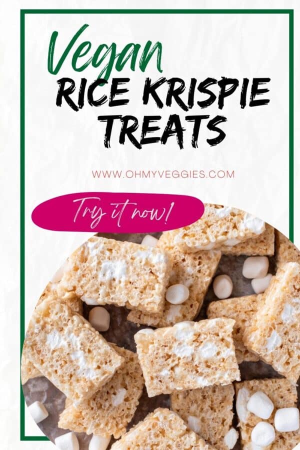 vegan rice krispie treats