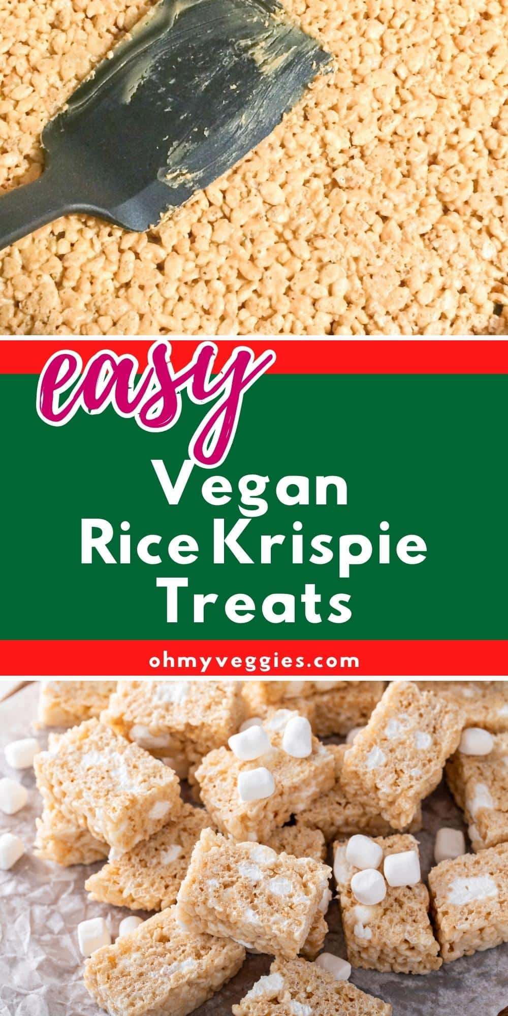 Vegan Rice Krispie Treats Oh My Veggies