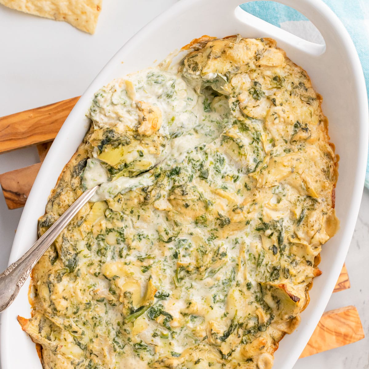 spinach artichoke dip without mayo