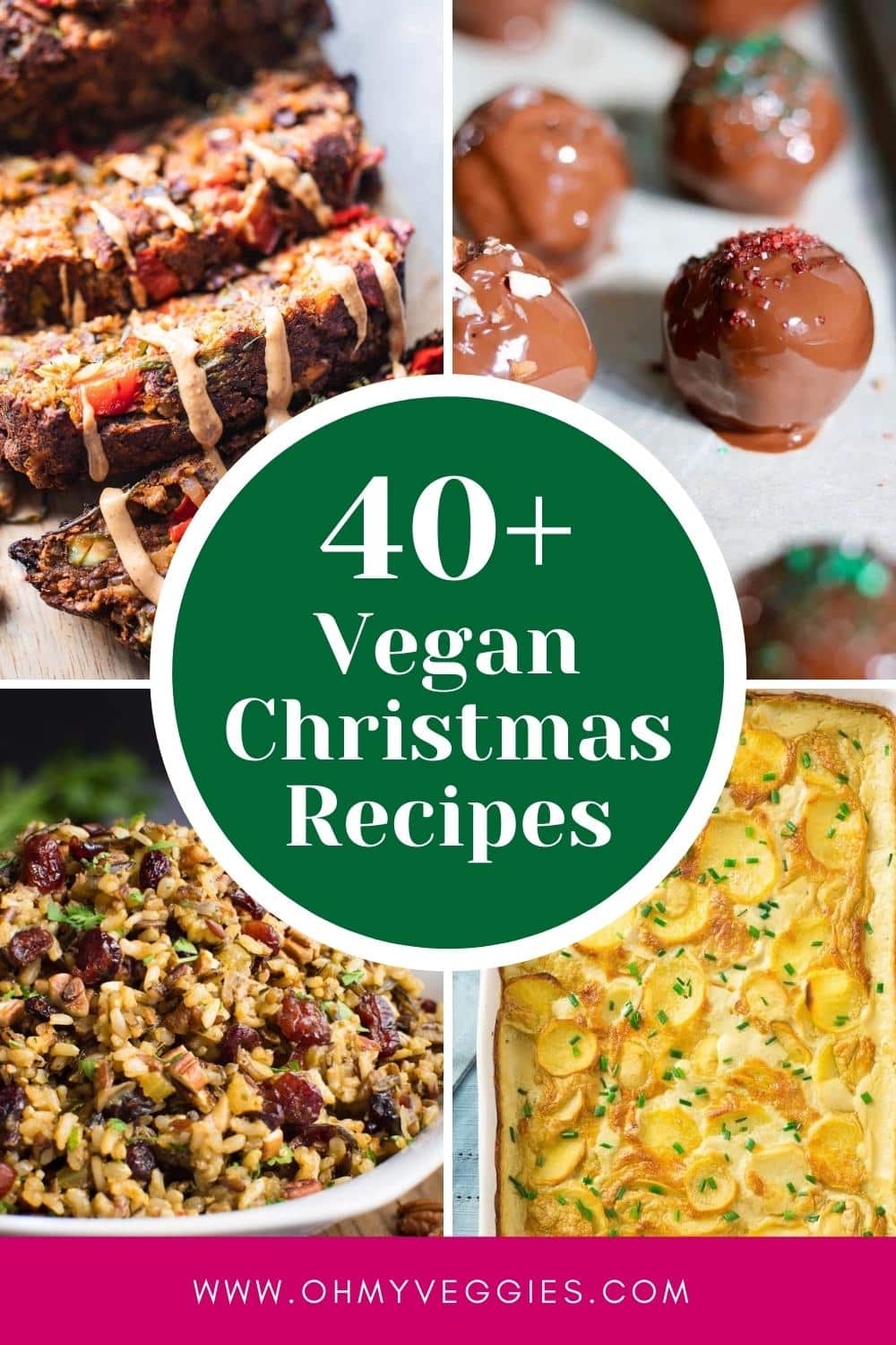 40+ Vegan Christmas Recipes - Oh My Veggies