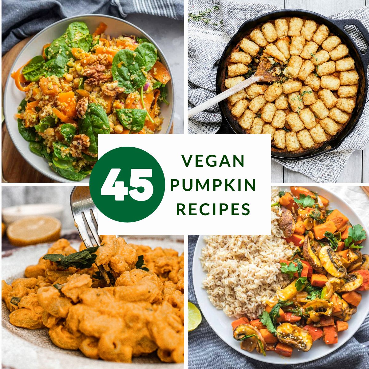 45 vegan pumpkin recipes