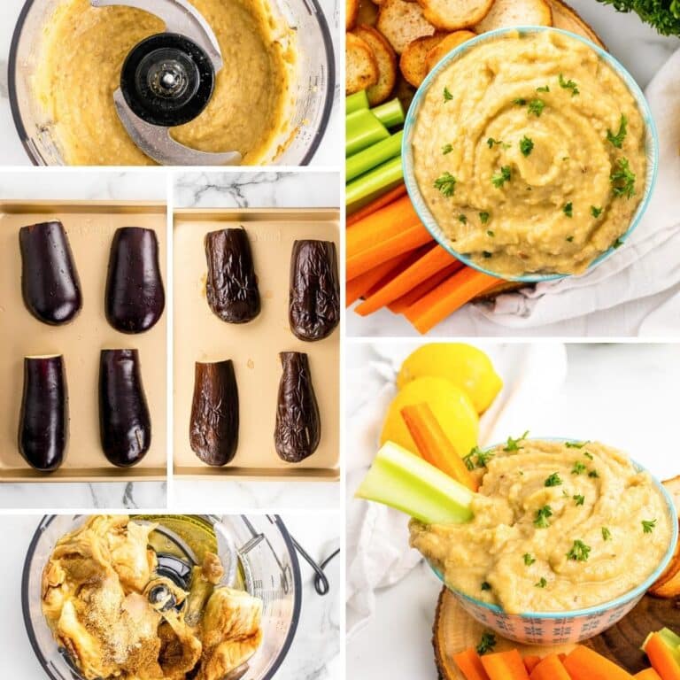 Creamy Eggplant Dip Oh My Veggies