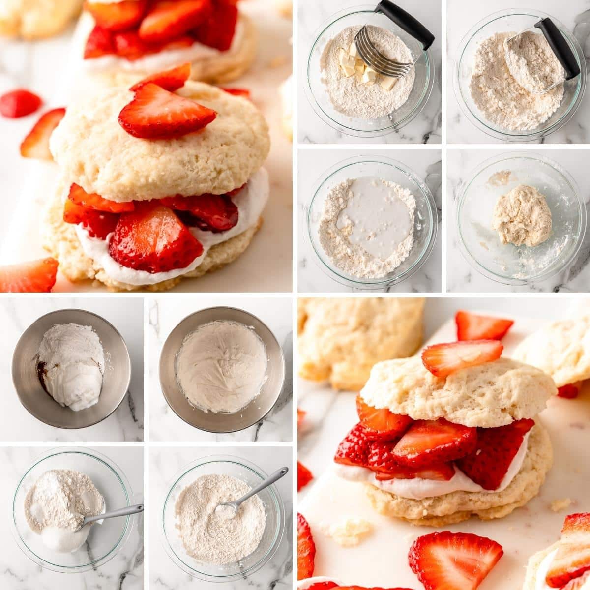 vegan strawberry shortcake