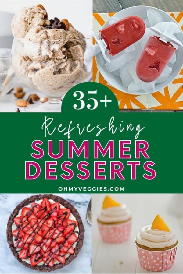 desserts d'été