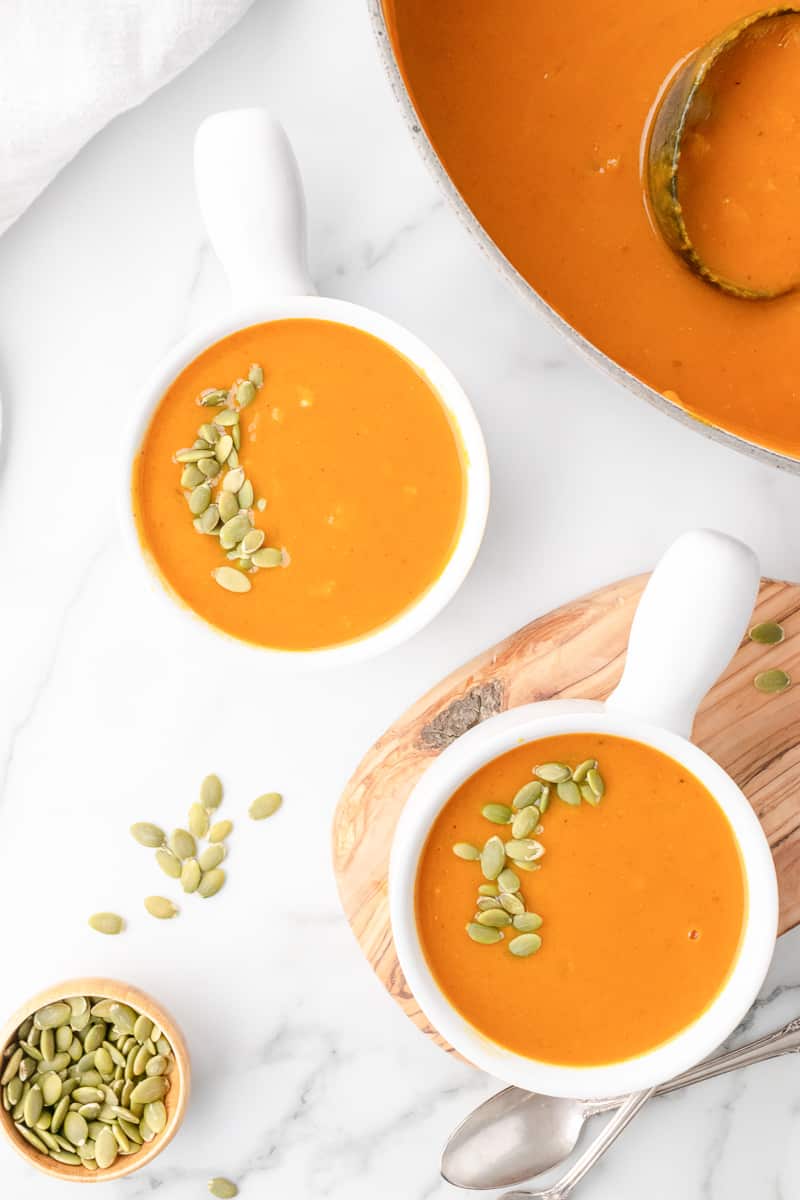 Immune Boosting Pumpkin Curry Soup - A Cultivated Living