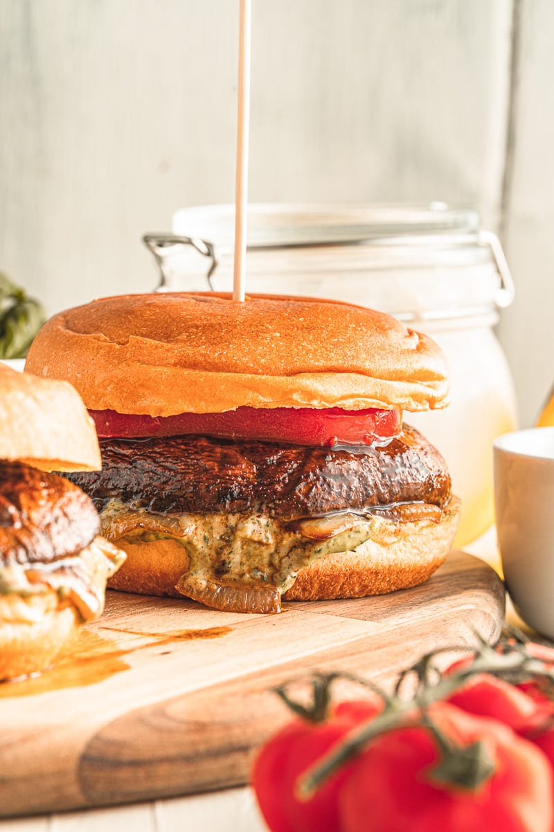 portobello mushroom burgers