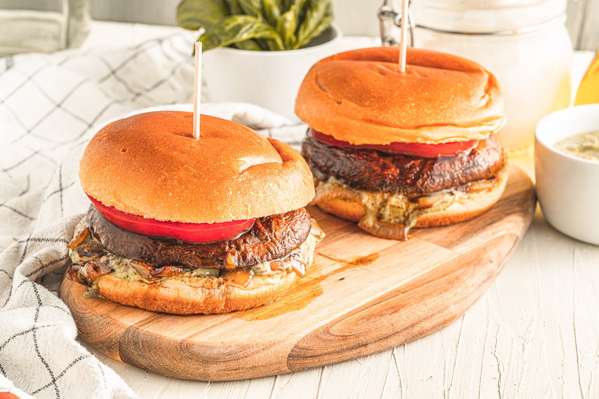 portobello mushroom burgers