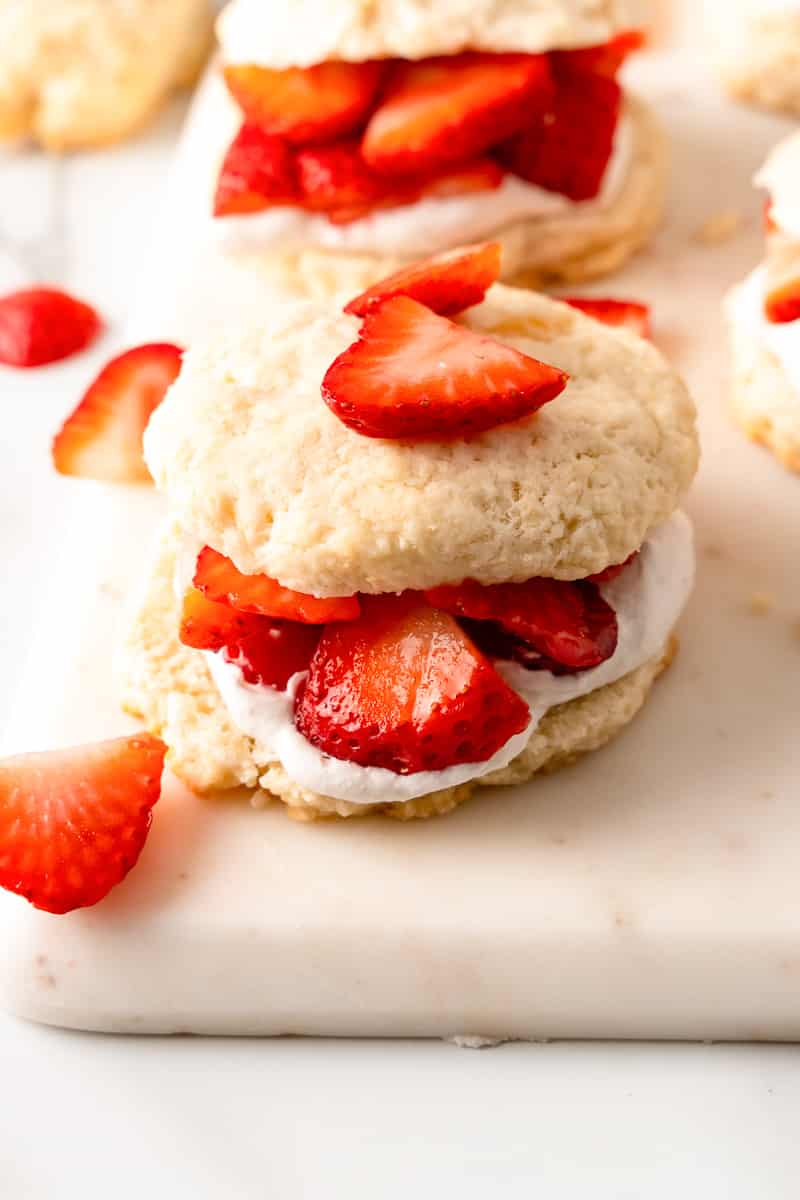 Charity Morgan's Vegan Strawberry-Orange Shortcake Recipe