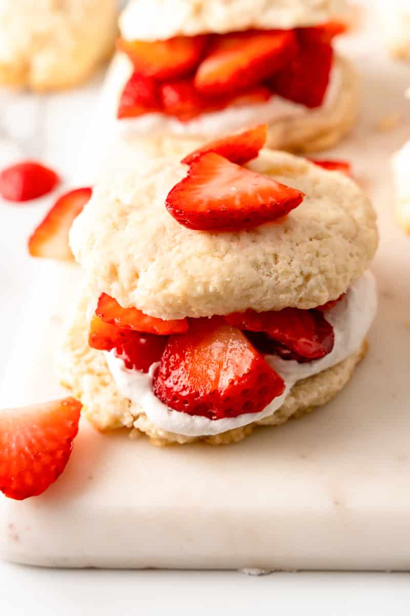 vegan strawberry shortcake