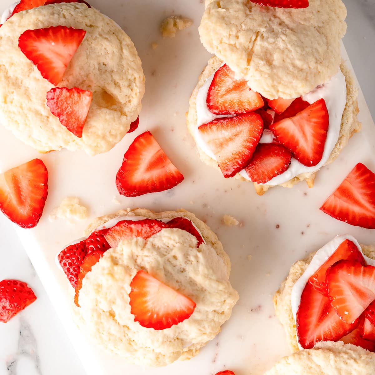 vegan strawberry shortcake