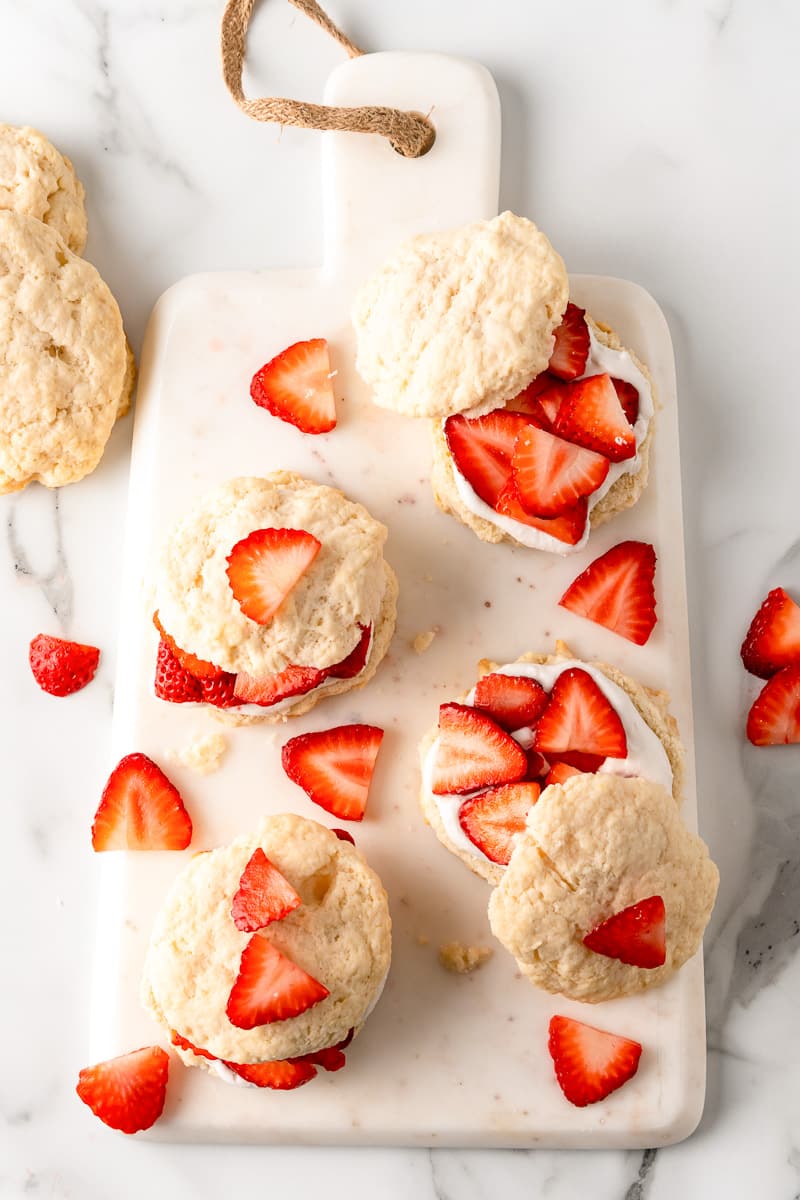 vegan strawberry shortcake