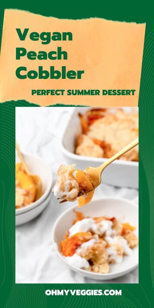 perfect peach season dessert