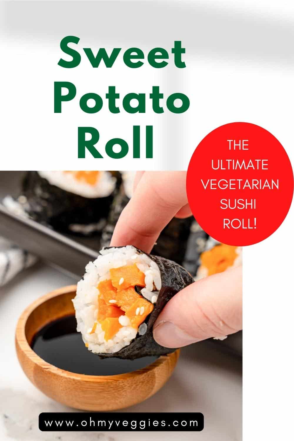 Sweet Potato Roll A Vegetarian Sushi Roll