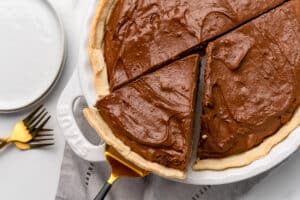 vegan chocolate pie