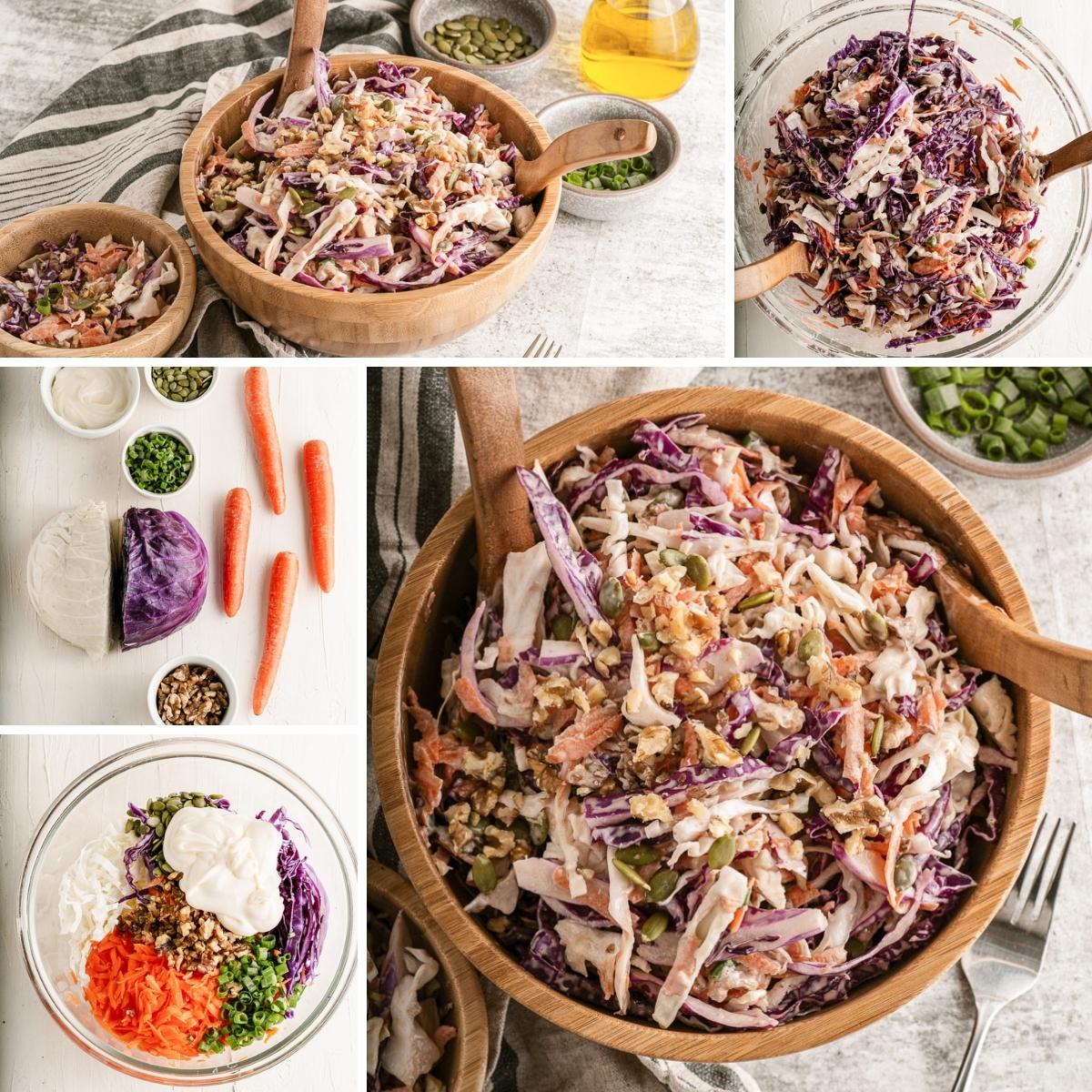 easy non-dairy coleslaw