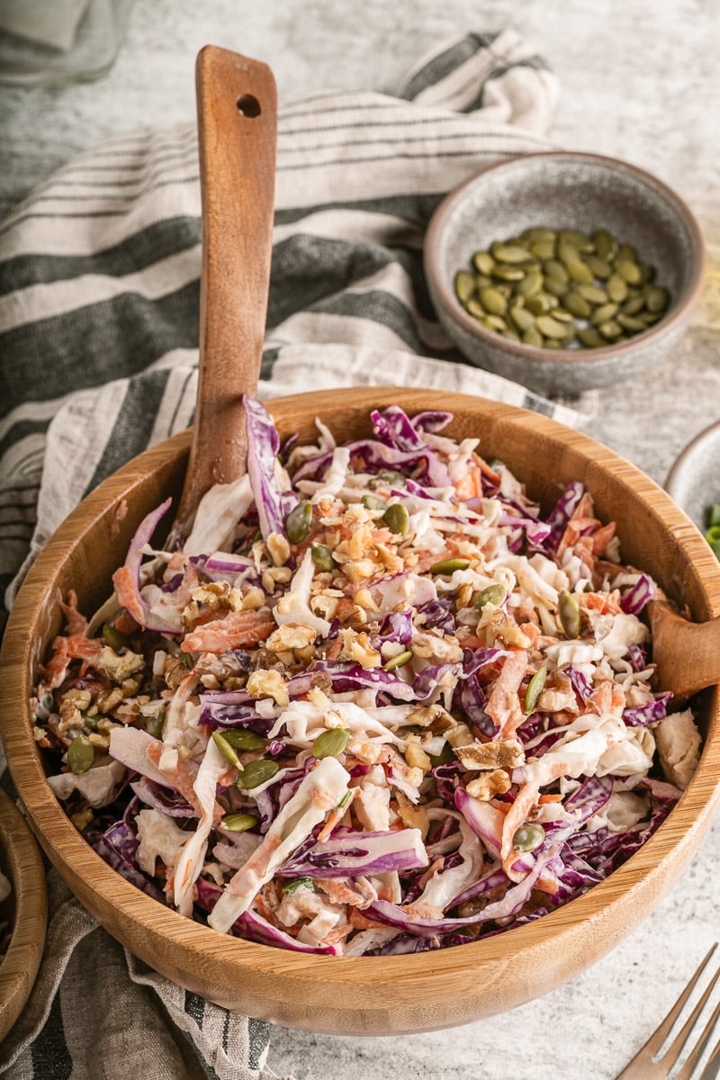 easy non-dairy coleslaw