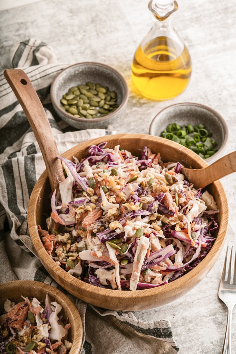 easy non-dairy coleslaw