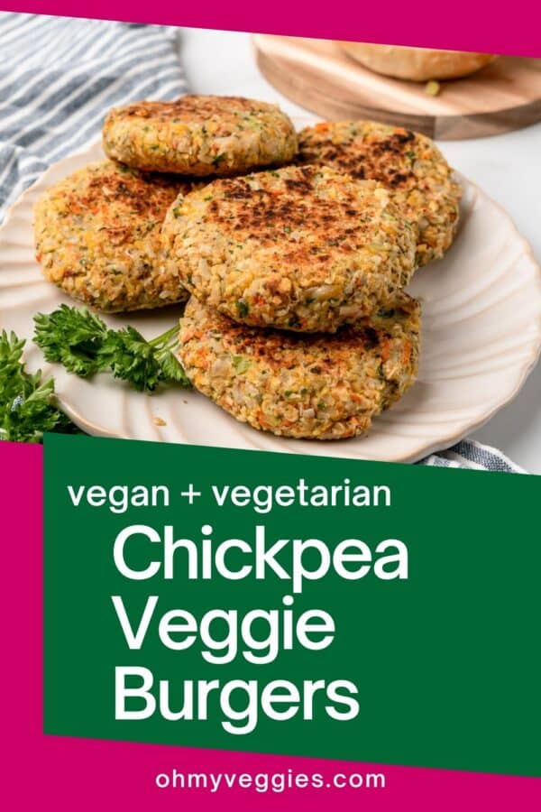 chickpea veggie burgers