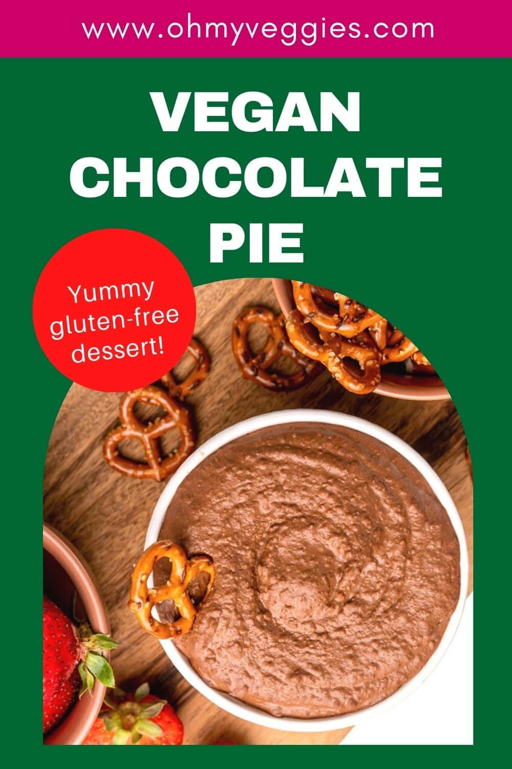 Dark Chocolate Hummus Oh My Veggies