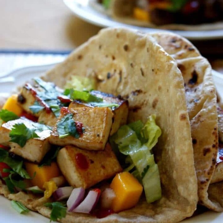 Image for Korean BBQ Tofu Tacos 