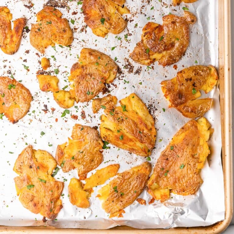 Smashed Fingerling Potatoes