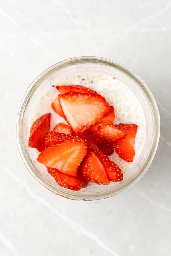 Strawberry Cheesecake Overnight Oats Oh My Veggies