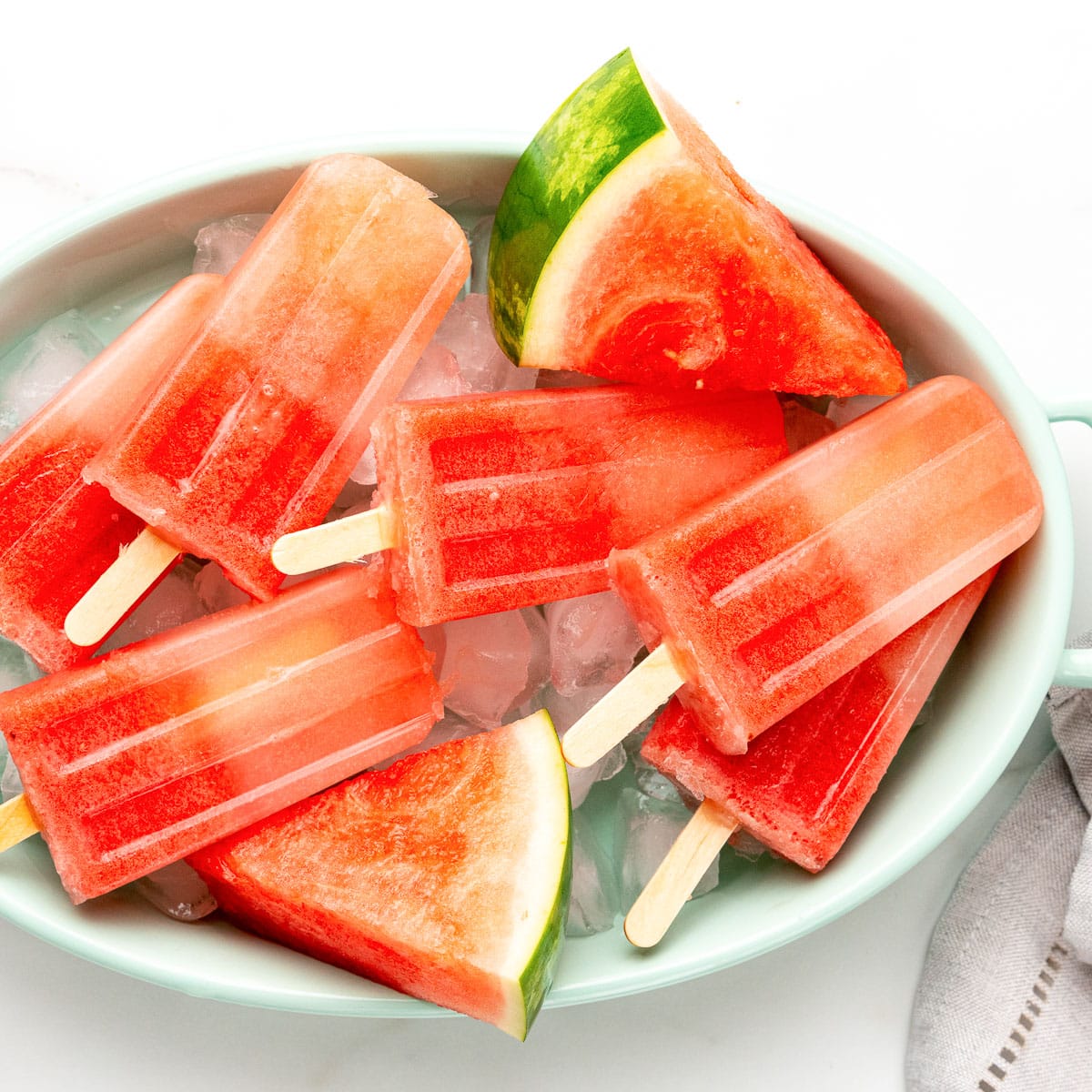 Watermelon Agave - Real Fruit, Low Sugar Ice Pops